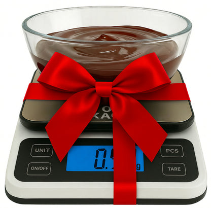 Balance Cuisine Electronique 10kg /22lb, Balance numérique avec LCD, Balance de cuisine alimentaire, Balance de cuisine digitale compacte, Petit Electroménager balance pour cuisine,